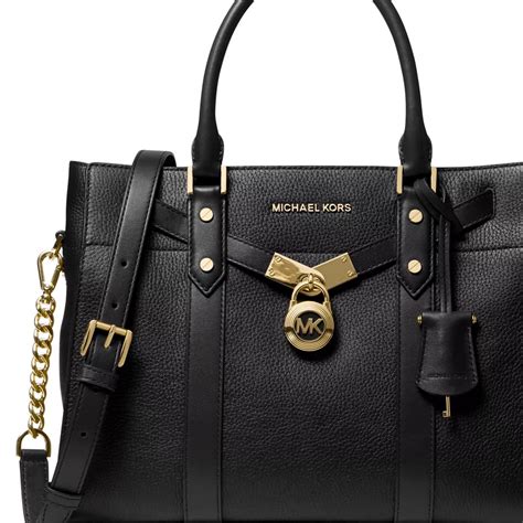 michael michael kors nouveau hamilton large pebbled|michael kors hamilton large tote.